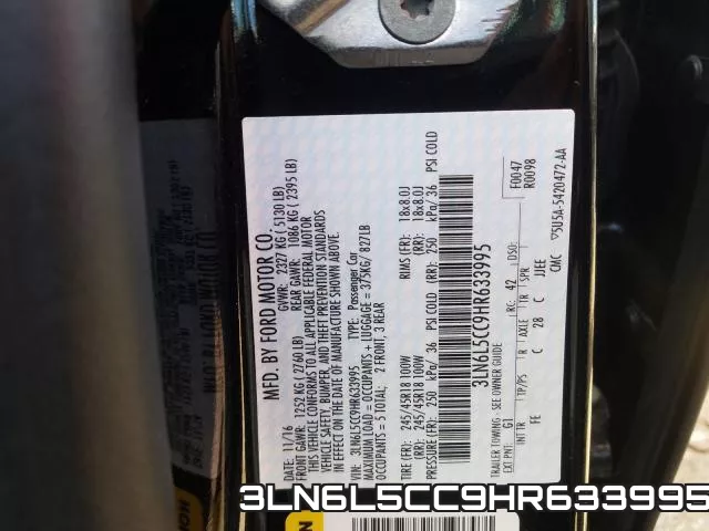 3LN6L5CC9HR633995 фото 2