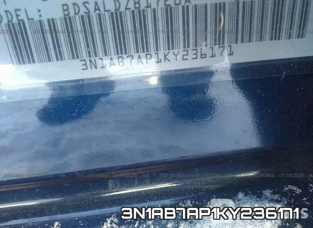3N1AB7AP1KY236171 фото 10