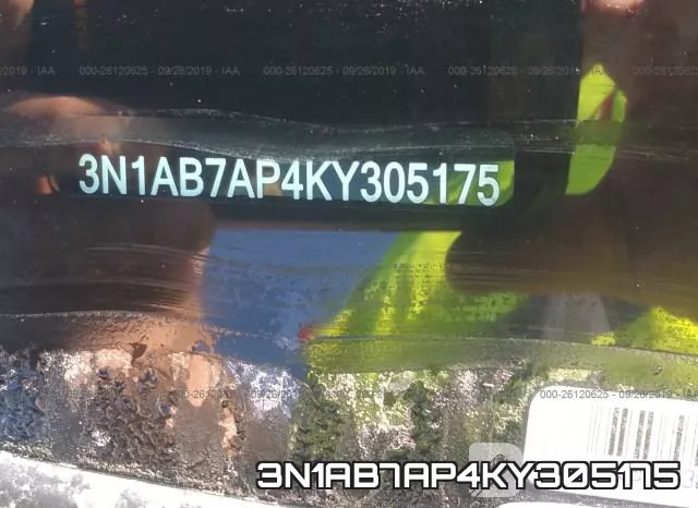 3N1AB7AP4KY305175 фото 10