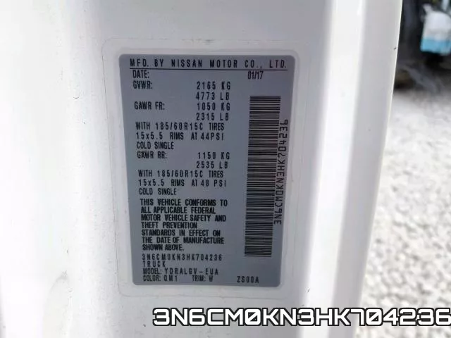 3N6CM0KN3HK704236 фото 2