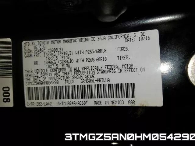 3TMGZ5AN0HM054290 фото 2