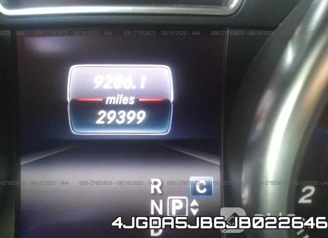 4JGDA5JB6JB022646 фото 8