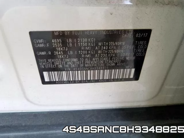 4S4BSANC8H3348825 фото 2