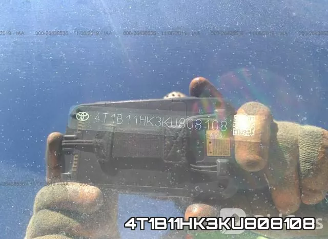 4T1B11HK3KU808108 фото 10