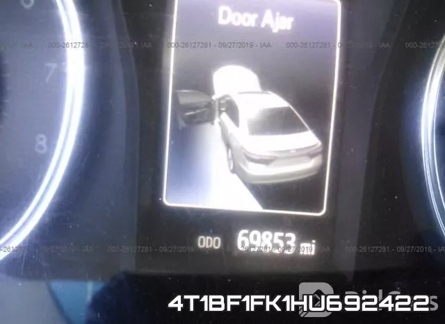 4T1BF1FK1HU692422 фото 8