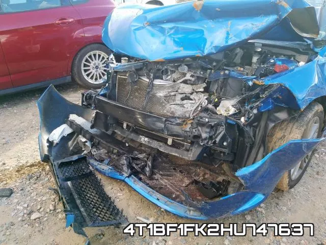 4T1BF1FK2HU747637 фото 10