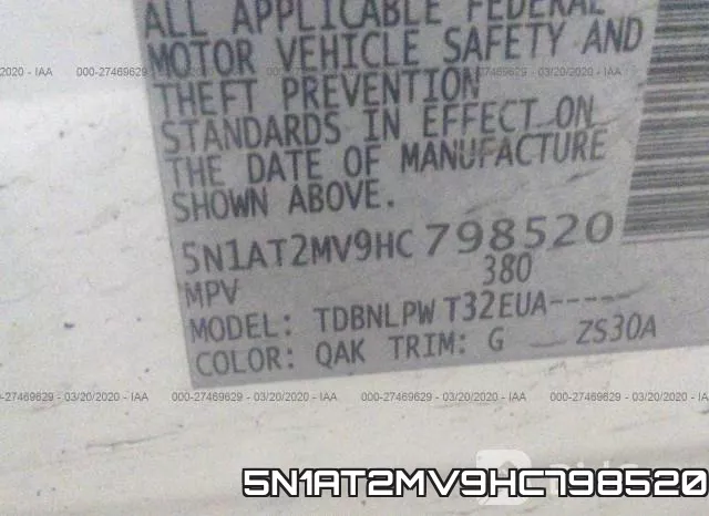 5N1AT2MV9HC798520 фото 10