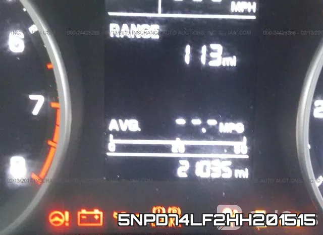 5NPD74LF2HH201515 фото 8