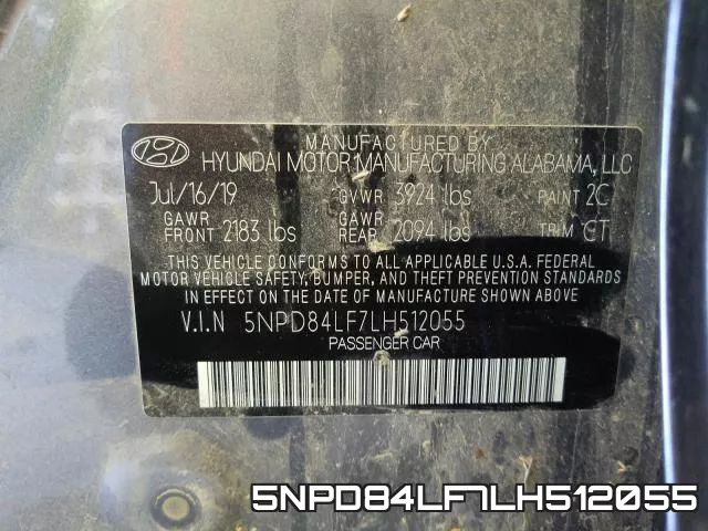 5NPD84LF7LH512055 фото 2