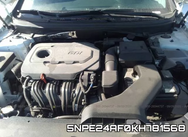 5NPE24AF0KH781568 фото 2