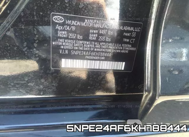 5NPE24AF6KH788444 фото 10