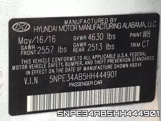 5NPE34AB5HH444901 фото 2