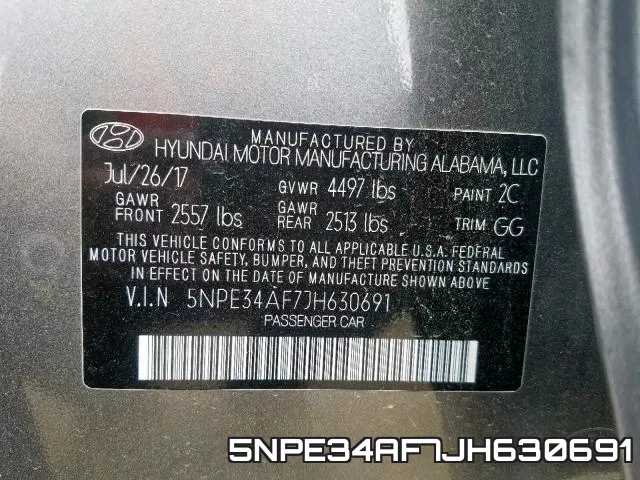 5NPE34AF7JH630691 фото 2