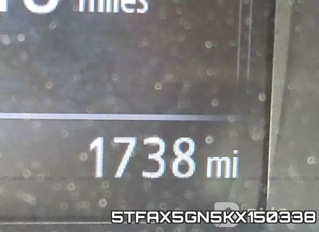 5TFAX5GN5KX150338 фото 8
