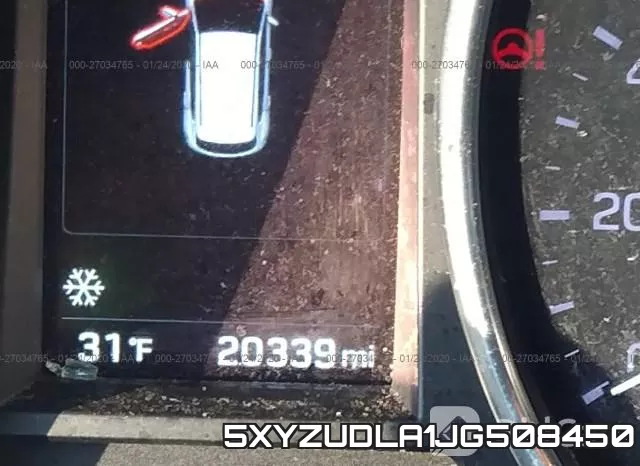 5XYZUDLA1JG508450 фото 8