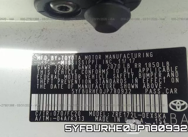 5YFBURHE0JP780932 фото 10