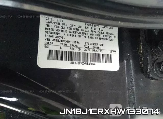 JN1BJ1CRXHW133074 фото 10