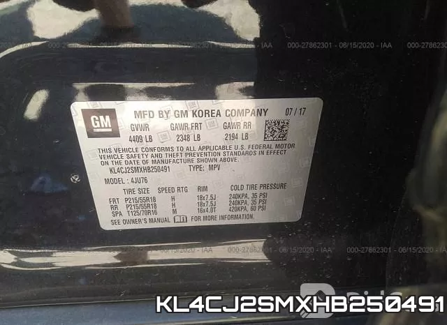 KL4CJ2SMXHB250491 фото 10