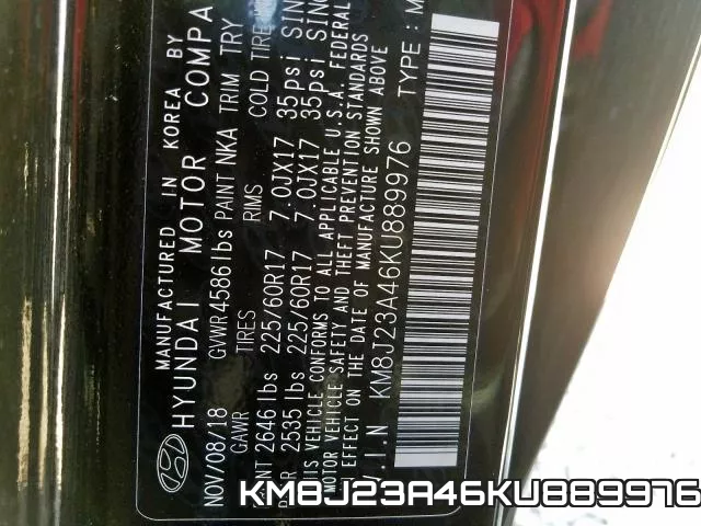 KM8J23A46KU889976 фото 2
