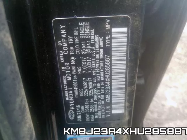 KM8J23A4XHU285887 фото 2