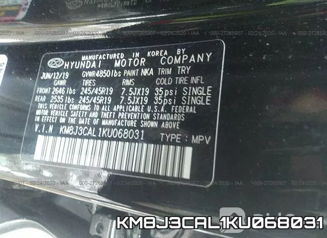 KM8J3CAL1KU068031 фото 10