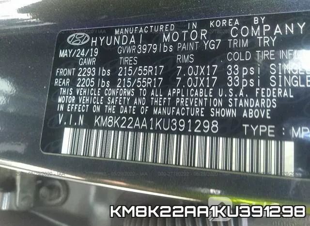 KM8K22AA1KU391298 фото 10