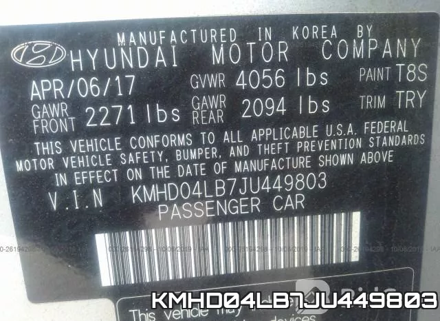 KMHD04LB7JU449803 фото 10