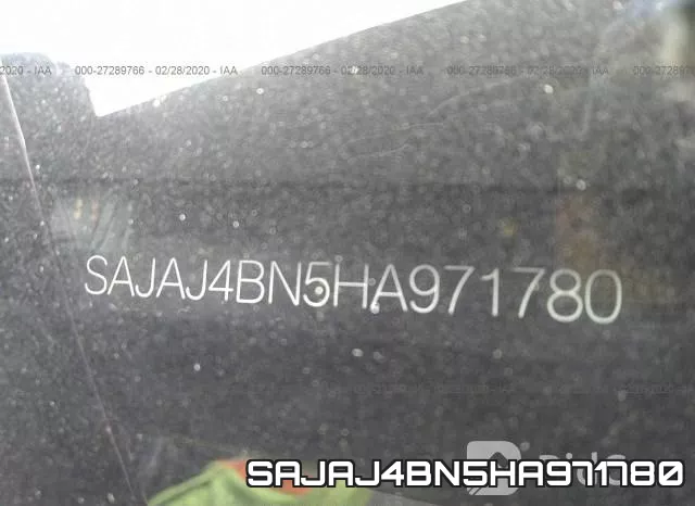 SAJAJ4BN5HA971780 фото 10