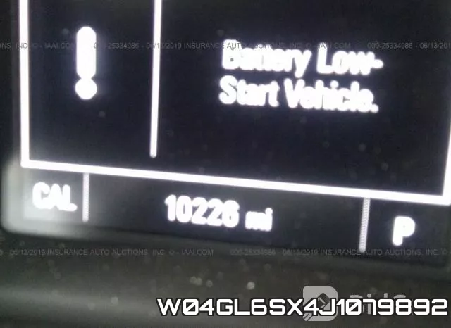 W04GL6SX4J1079892 фото 8