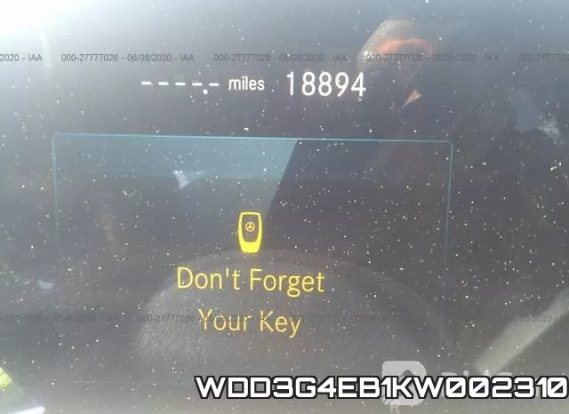 WDD3G4EB1KW002310 фото 8