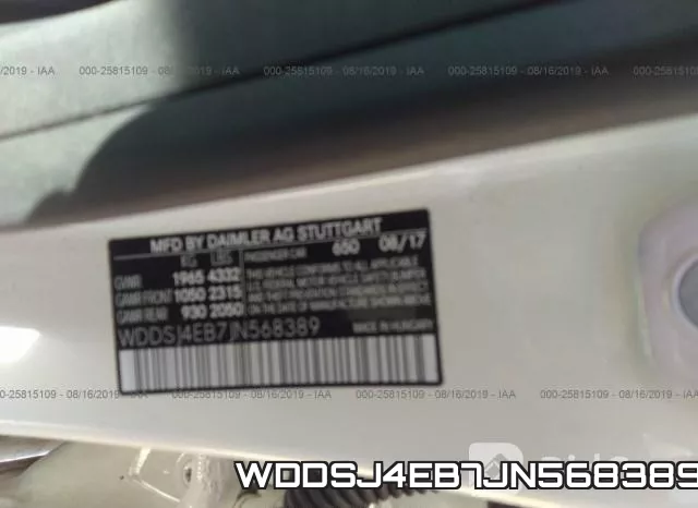 WDDSJ4EB7JN568389 фото 10
