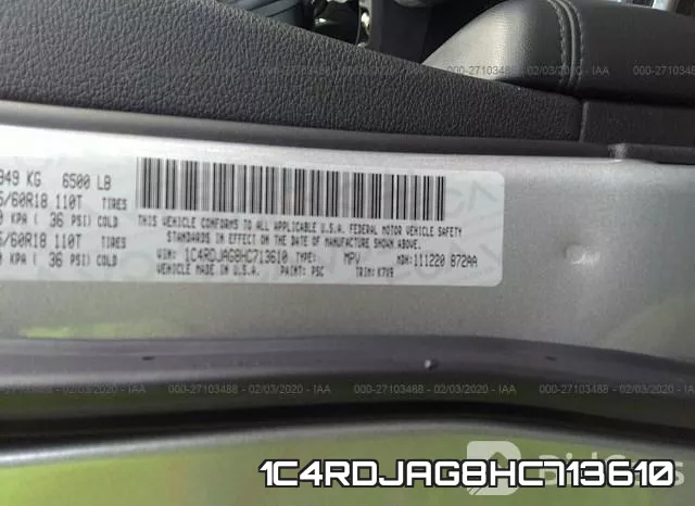 1C4RDJAG8HC713610 фото 10