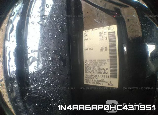 1N4AA6AP0HC437951 фото 10