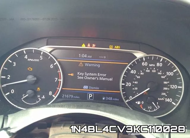 1N4BL4CV3KC110028 фото 8