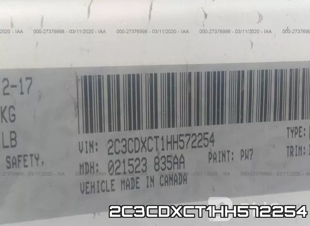 2C3CDXCT1HH572254 фото 10
