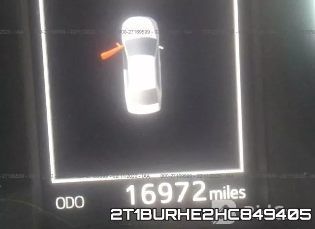 2T1BURHE2HC849405 фото 8