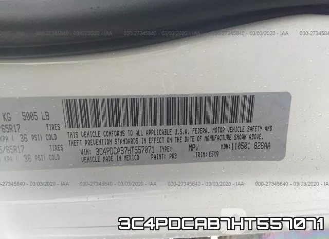 3C4PDCAB7HT557071 фото 10