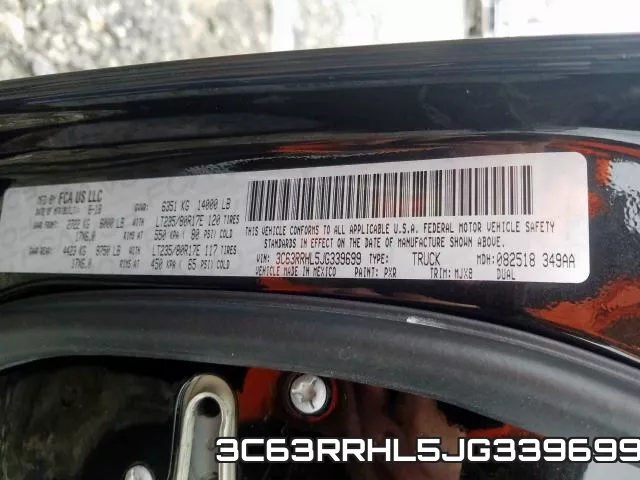 3C63RRHL5JG339699 фото 2