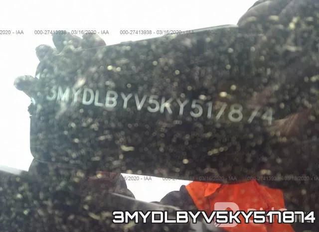 3MYDLBYV5KY517874 фото 10