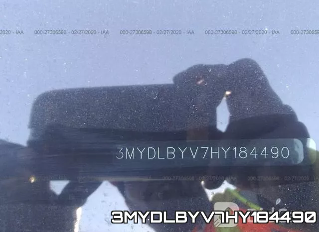 3MYDLBYV7HY184490 фото 10