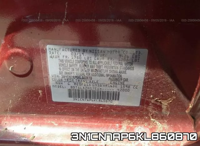 3N1CN7AP6KL860870 фото 10