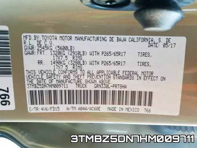3TMBZ5DN7HM009711 фото 2