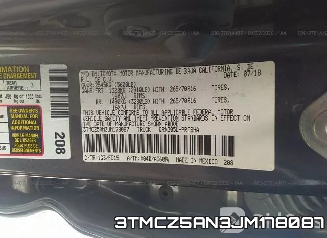 3TMCZ5AN3JM178087 фото 10