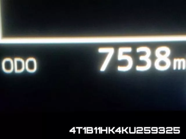 4T1B11HK4KU259325 фото 9