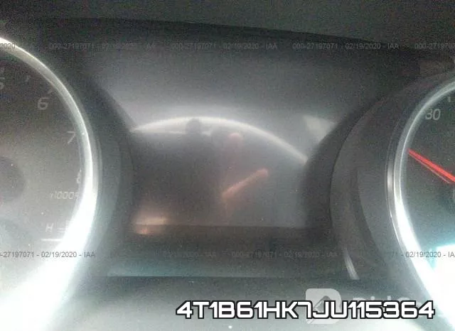 4T1B61HK7JU115364 фото 8