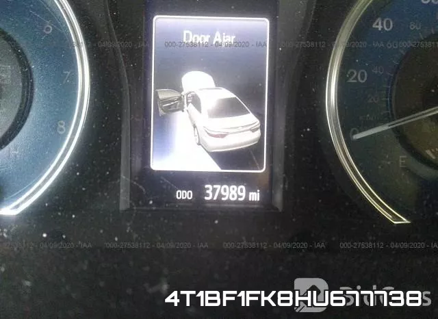 4T1BF1FK8HU677738 фото 8
