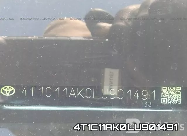 4T1C11AK0LU901491 фото 10