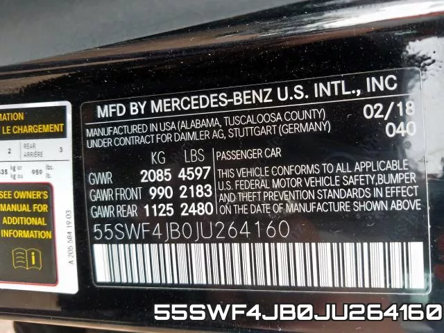 55SWF4JB0JU264160 фото 2
