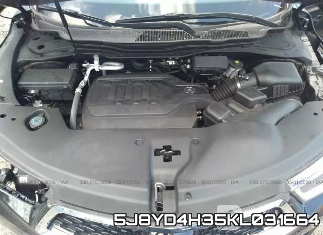 5J8YD4H35KL031664 фото 2