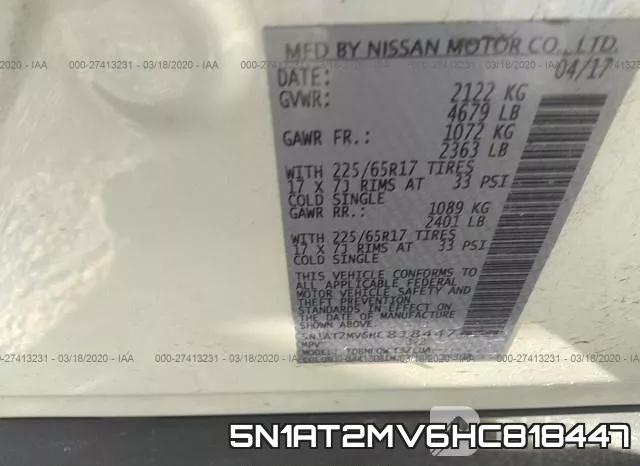 5N1AT2MV6HC818447 фото 10